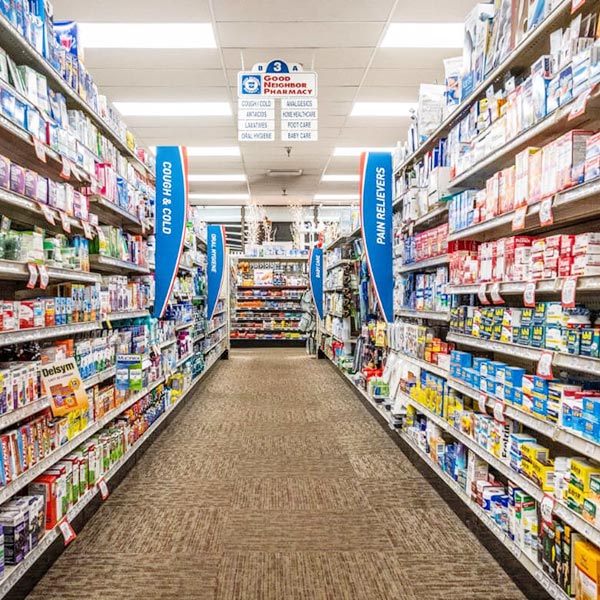 wide range of pharmacy products shop
